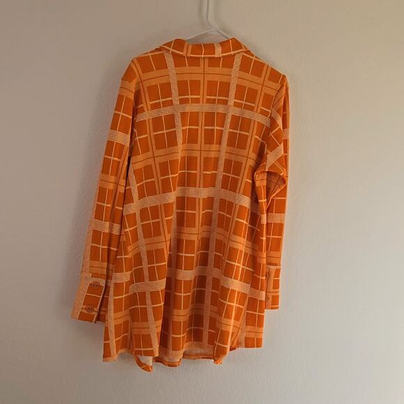 Attitudes by Renee Women’s Regular Button Front Swing Shirt - Picture 5 of 6